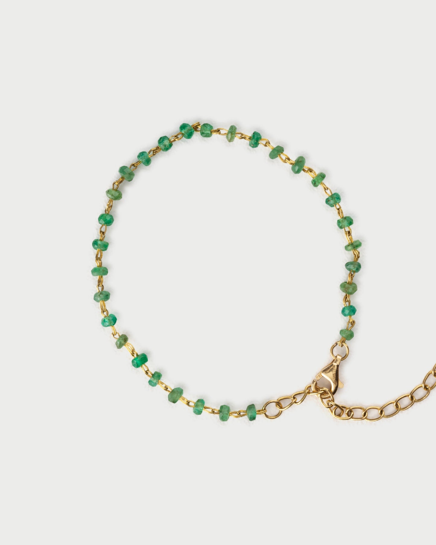 Timeless Tranquility Emerald Bracelet