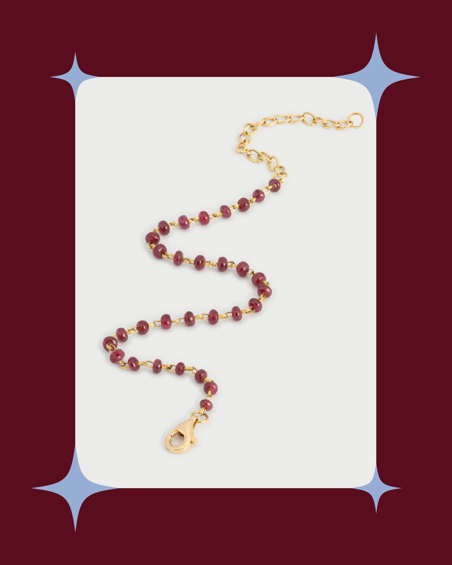 Rishikesh's Ruby Bracelet