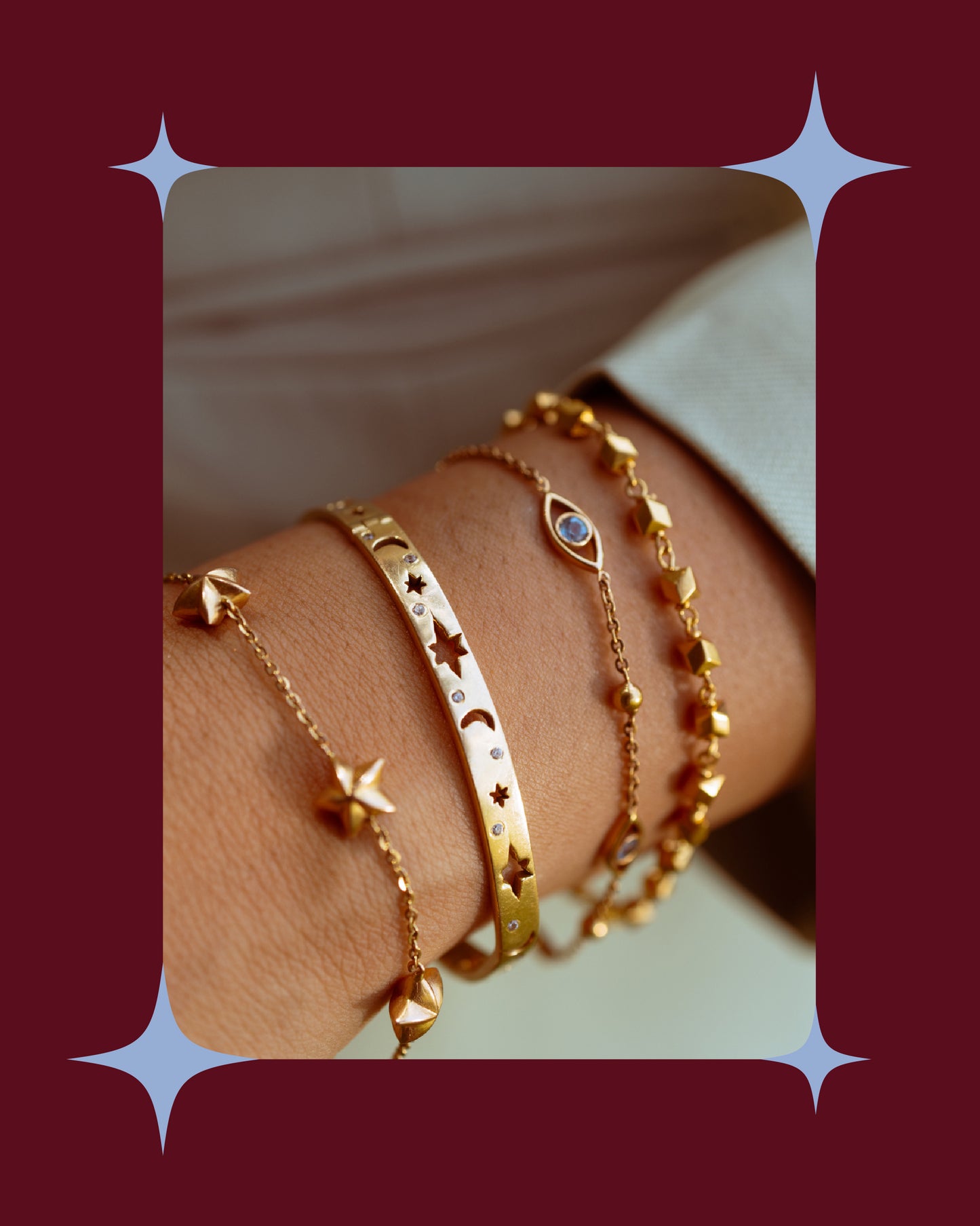 Istanbul's Eyes Bracelet