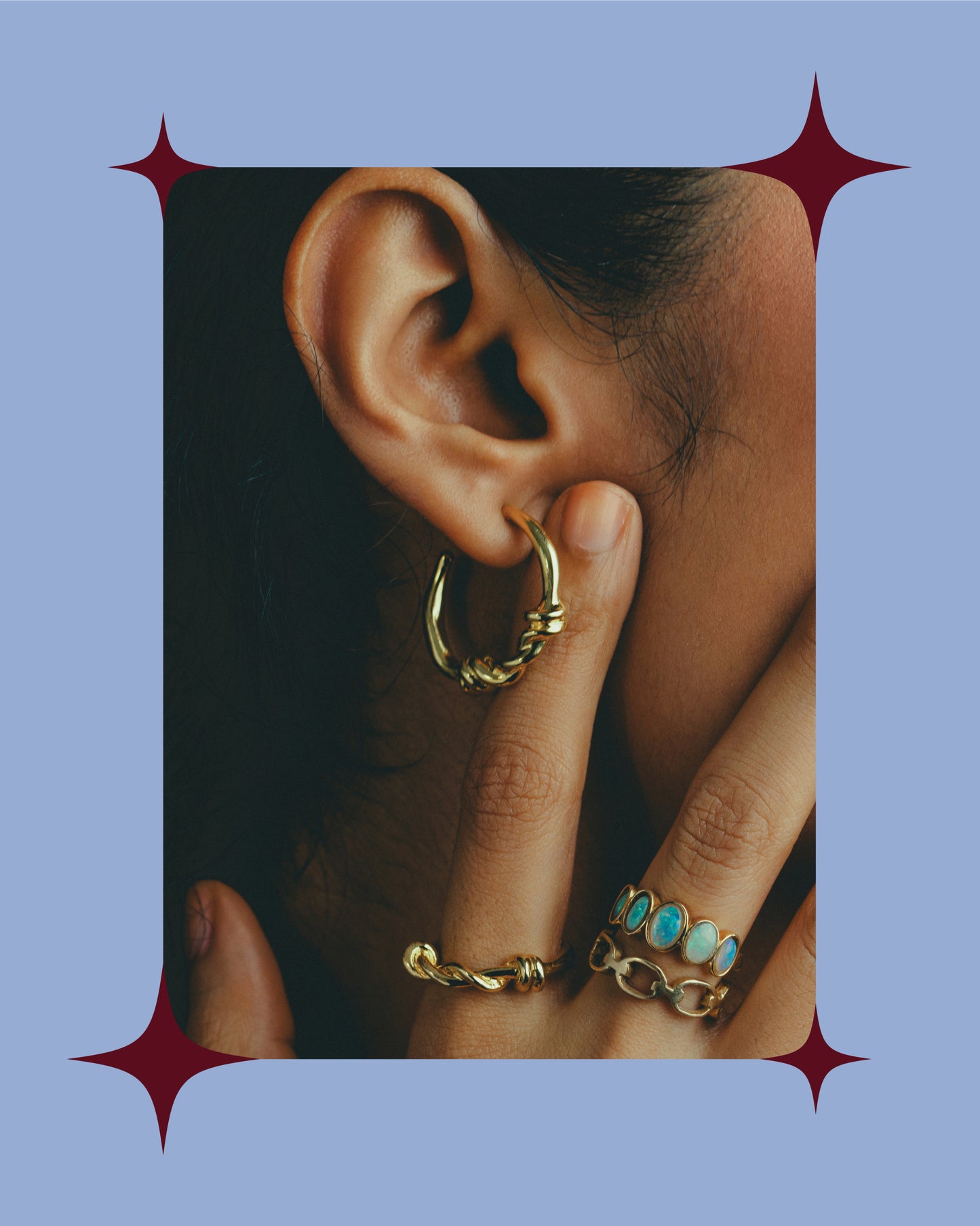 The Twisted Bread Earrings
