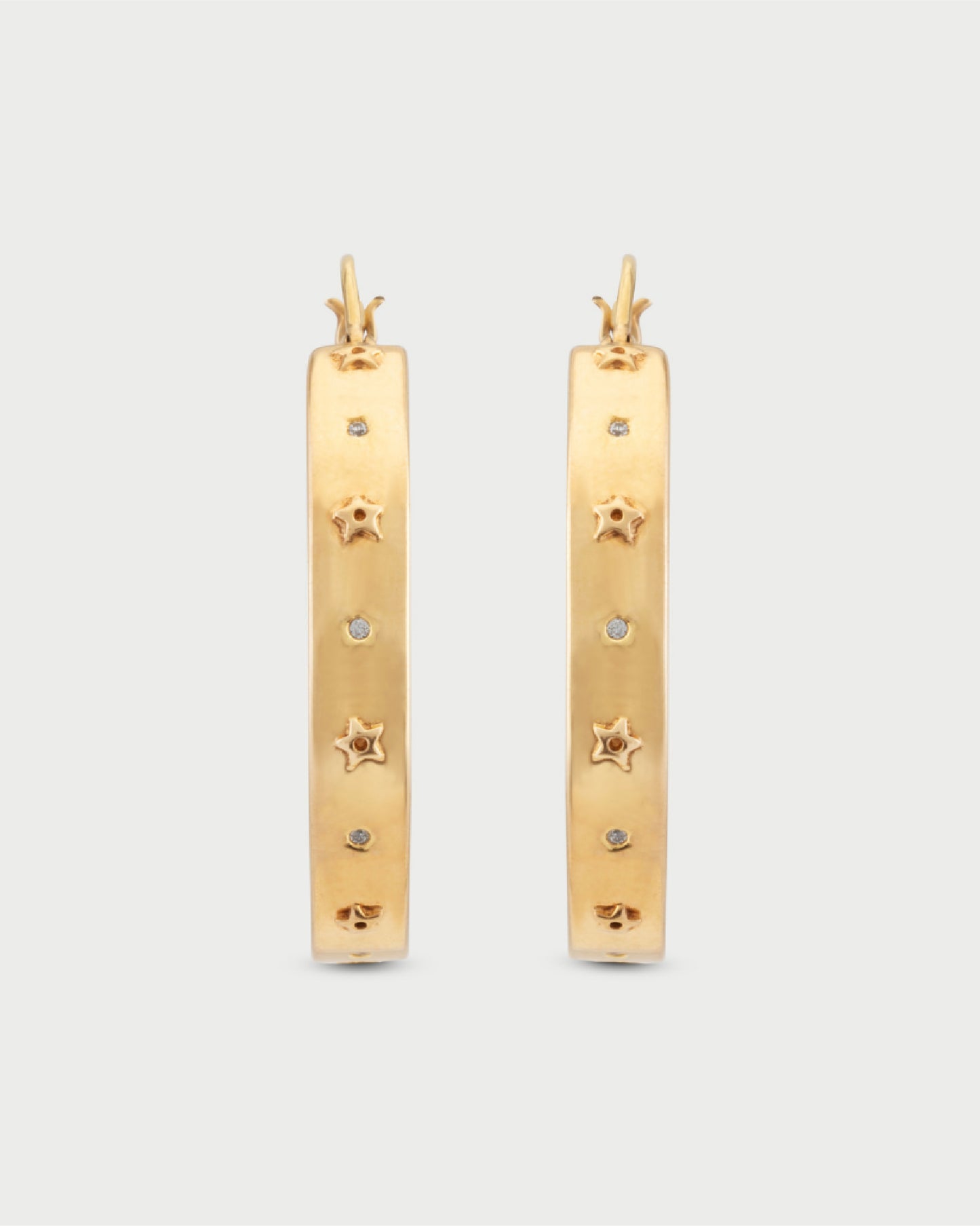 Starlit Hoop Earrings