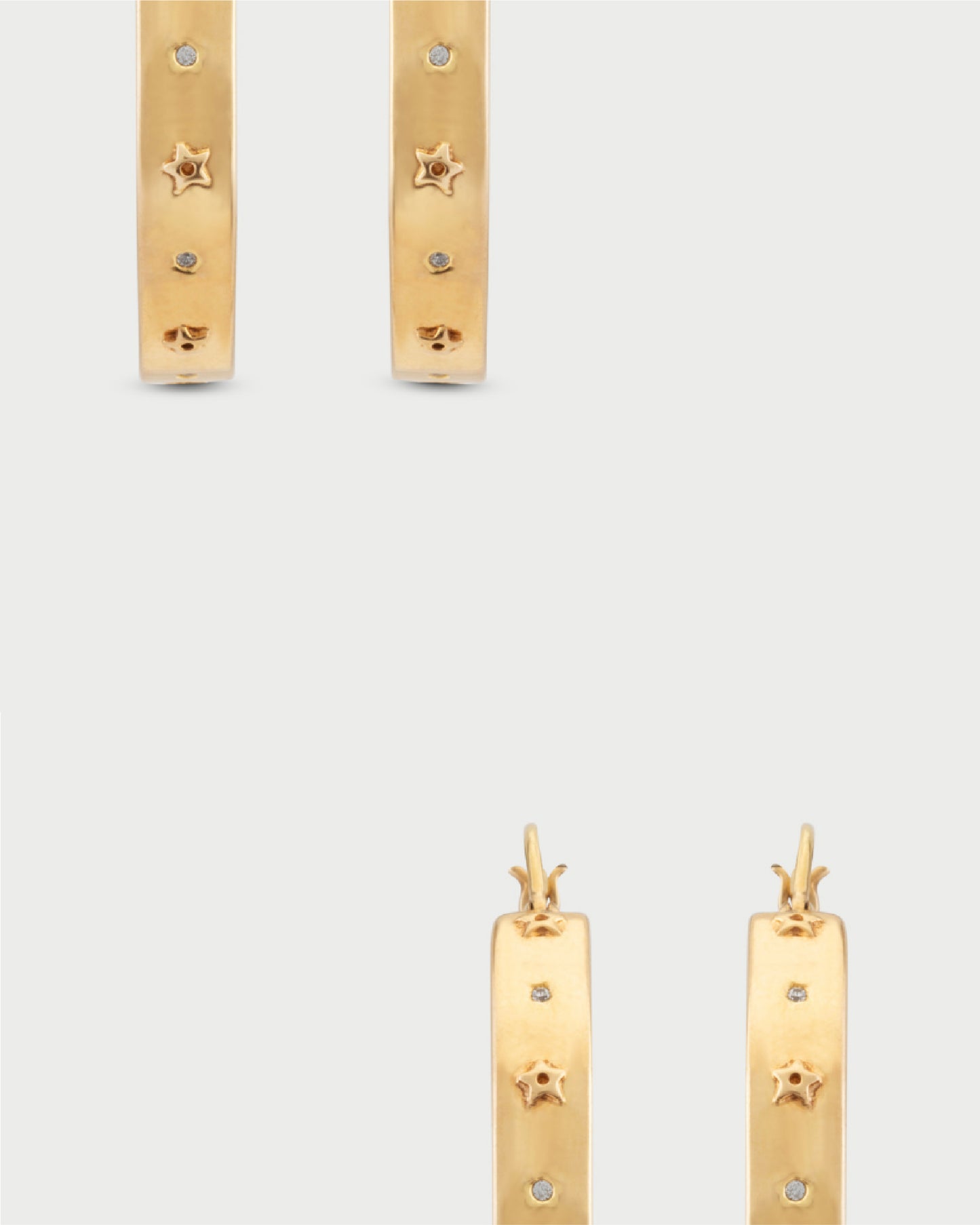 Starlit Hoop Earrings