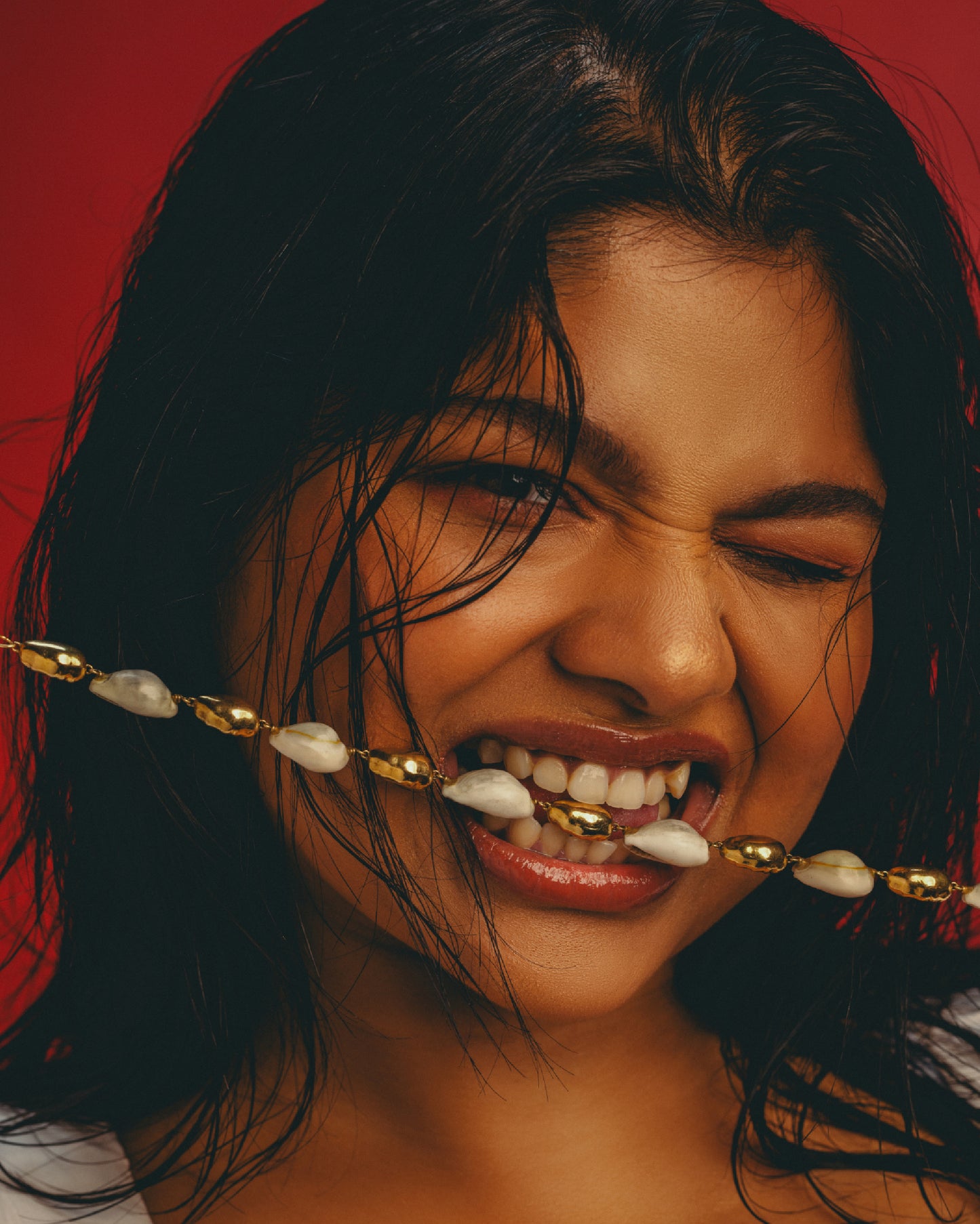 The Cowrie Embrace Necklace