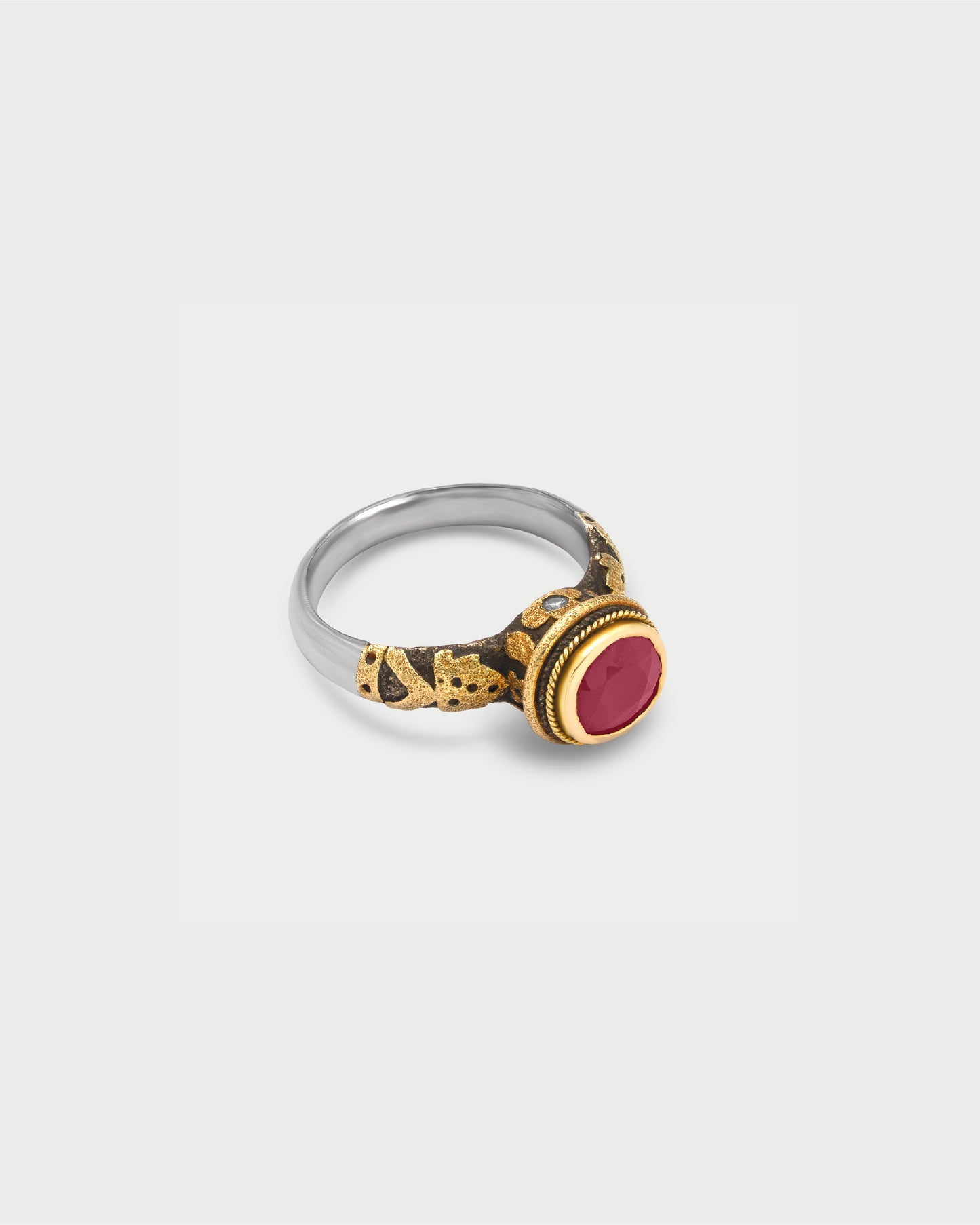 The Manama's Fiery Red Ring