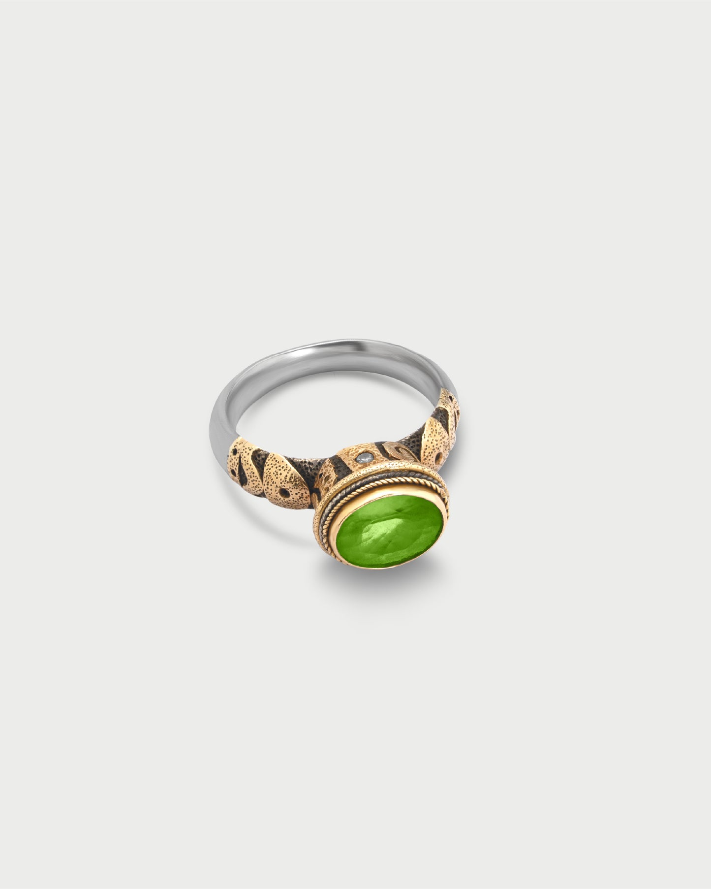 The Evening Peridot Ring