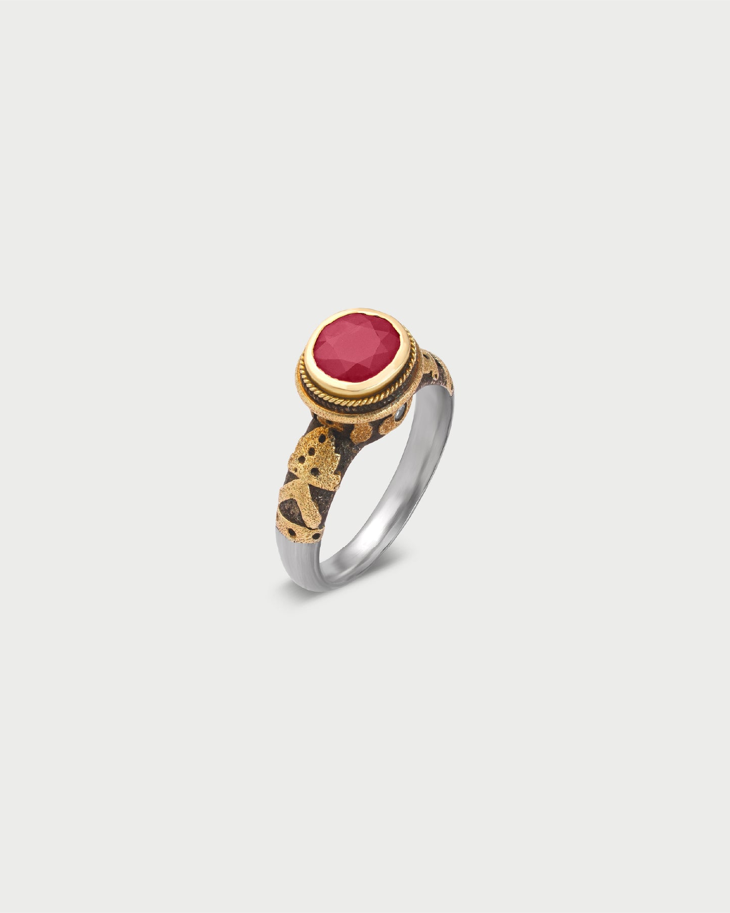 The Manama's Fiery Red Ring
