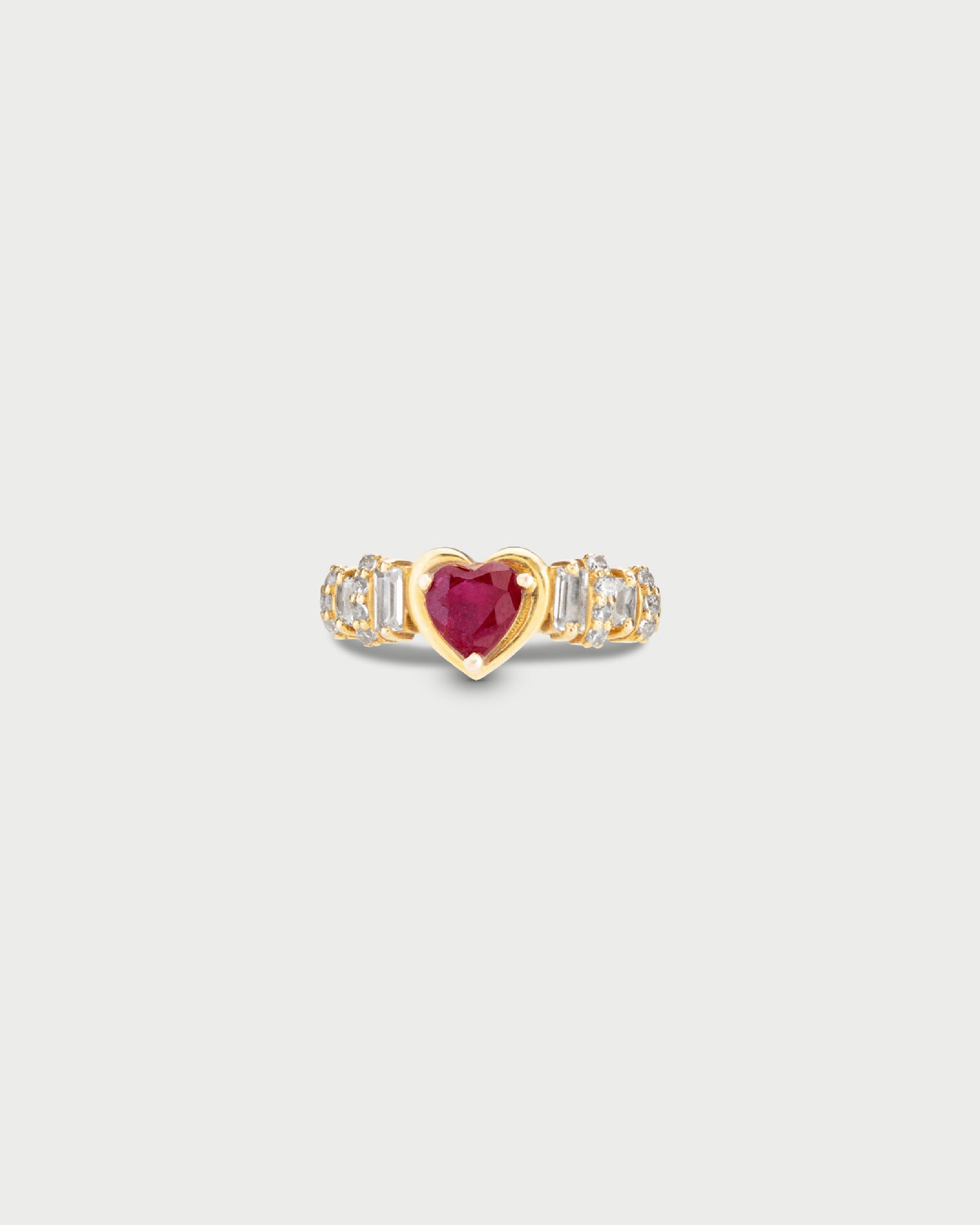 The Ruby Heartfire Ring