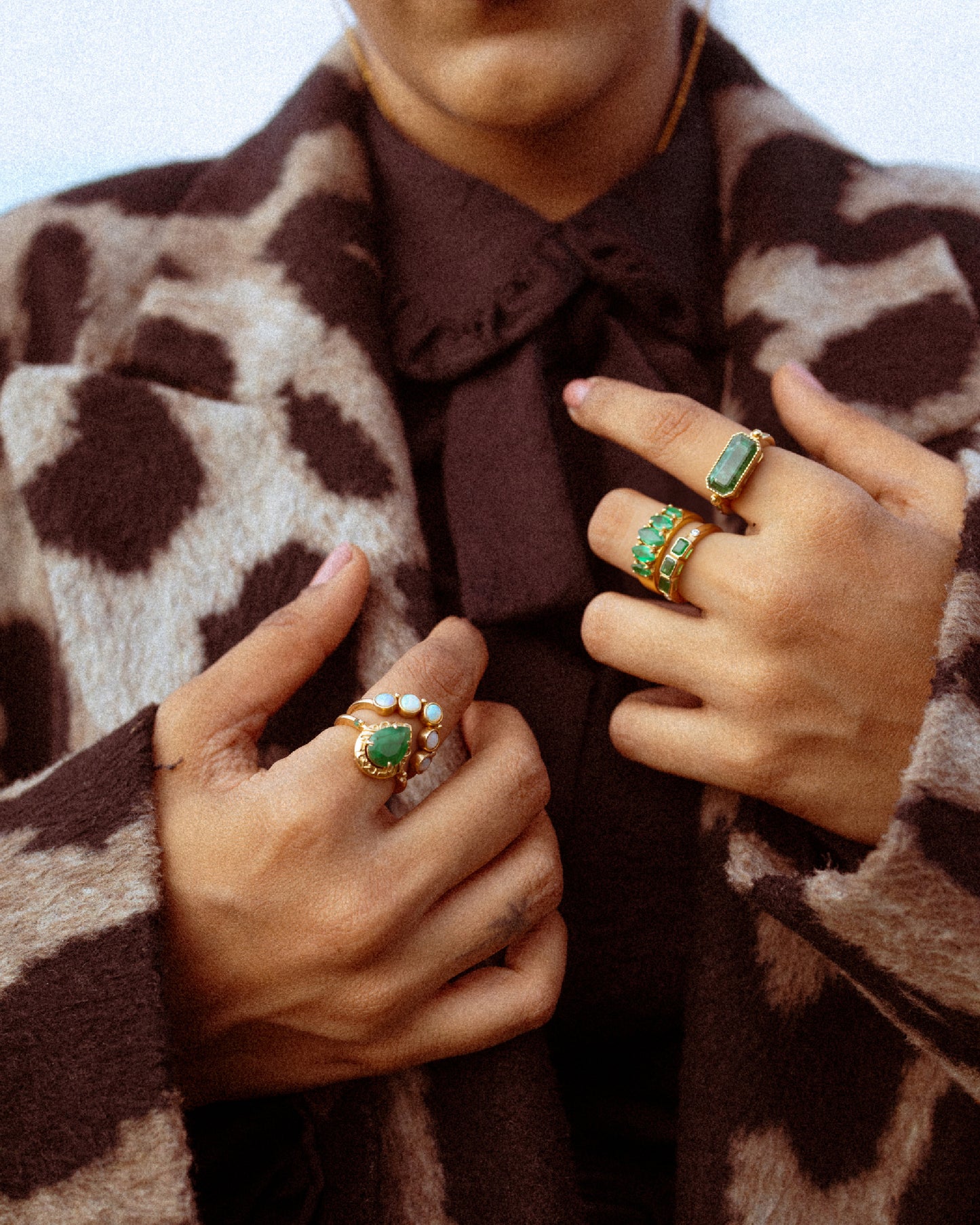 The Queen of Emeralds ring