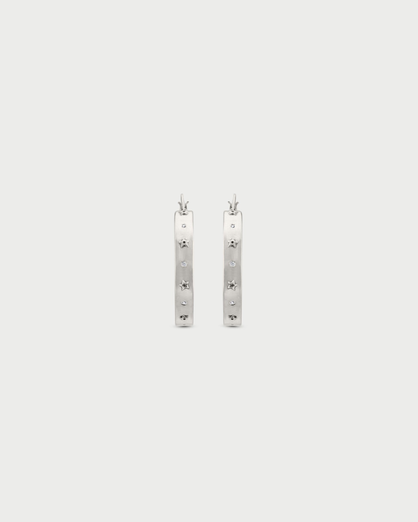 Starlit Hoop Earrings