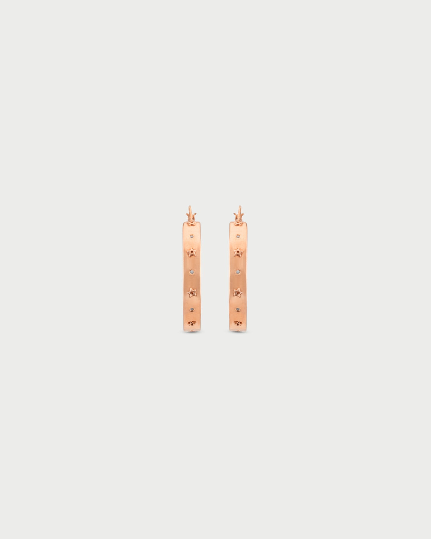 Starlit Hoop Earrings