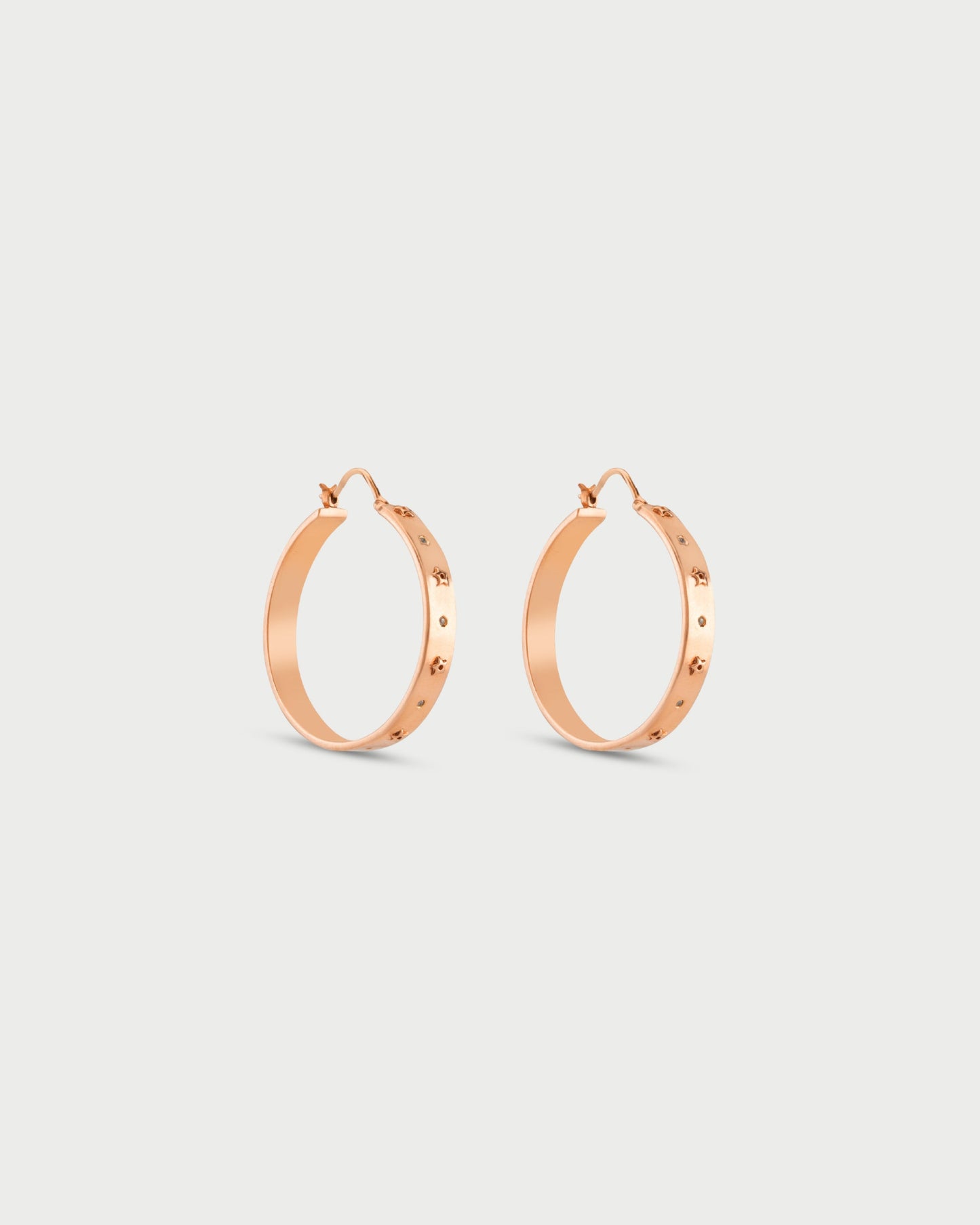Starlit Hoop Earrings