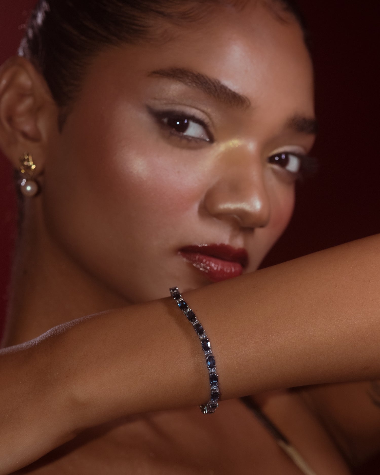 ATLAS: London Blue Topaz Bracelet