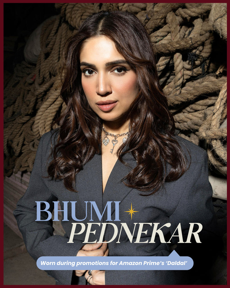 Spotted: Bhumi Pednekkar in Beyond Larissa at promotions for DalDal