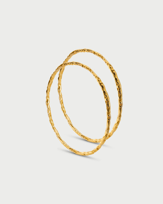 Tidal Ripples Bangle - Set of 2