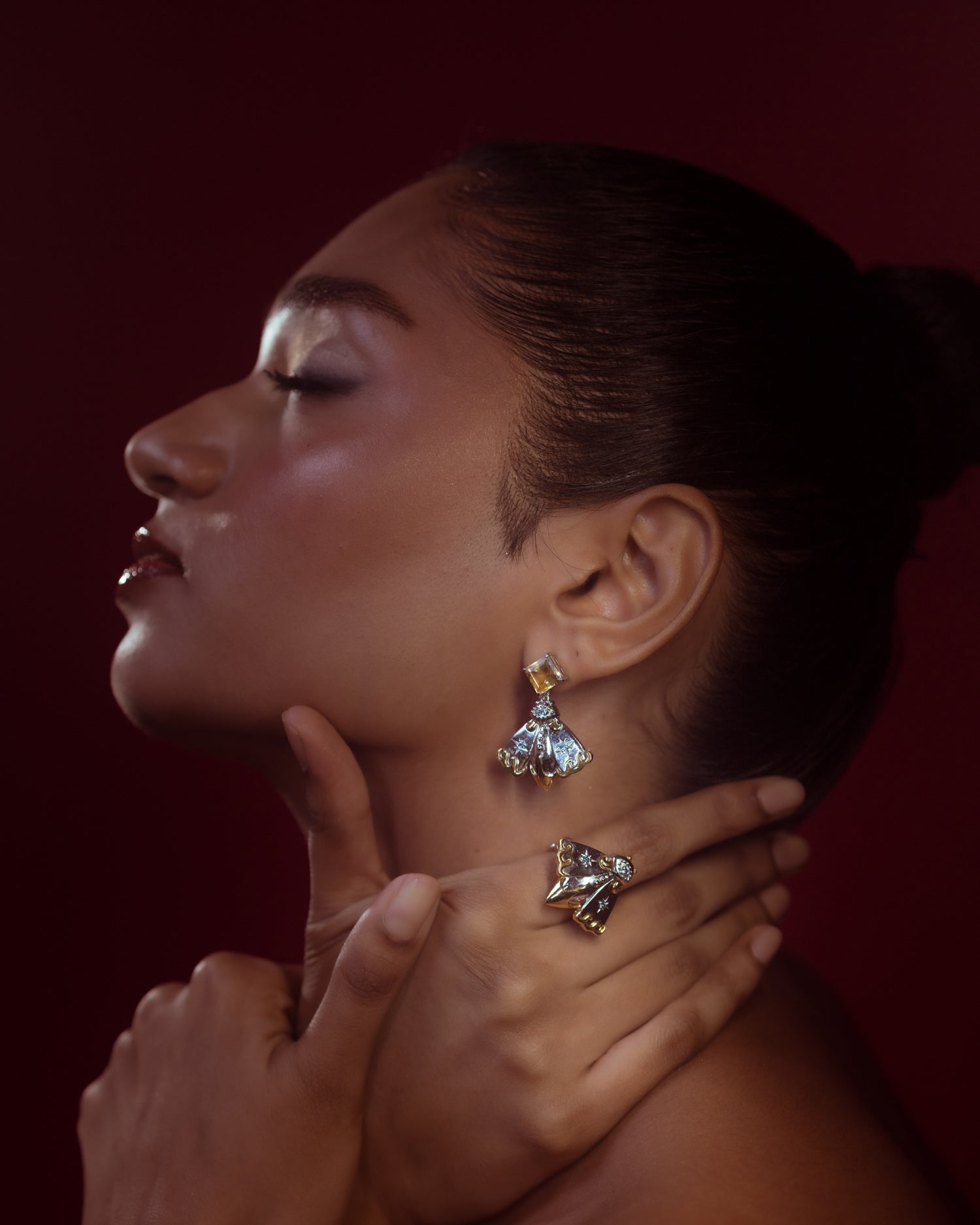The Moth of Jakhama Earrings