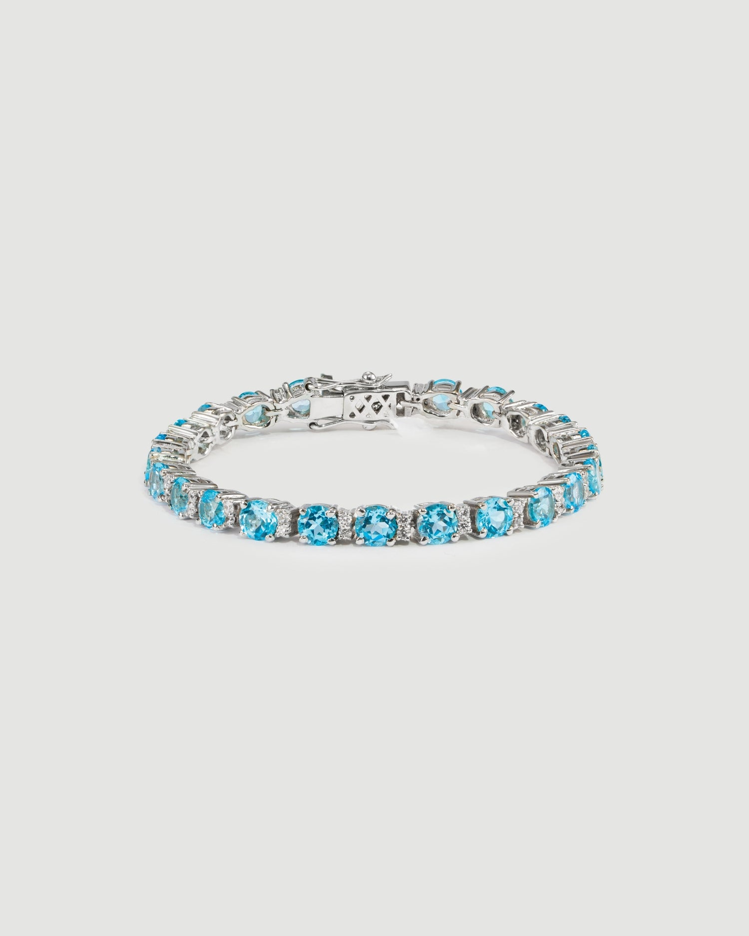 ATLAS: Blue Topaz Bracelet