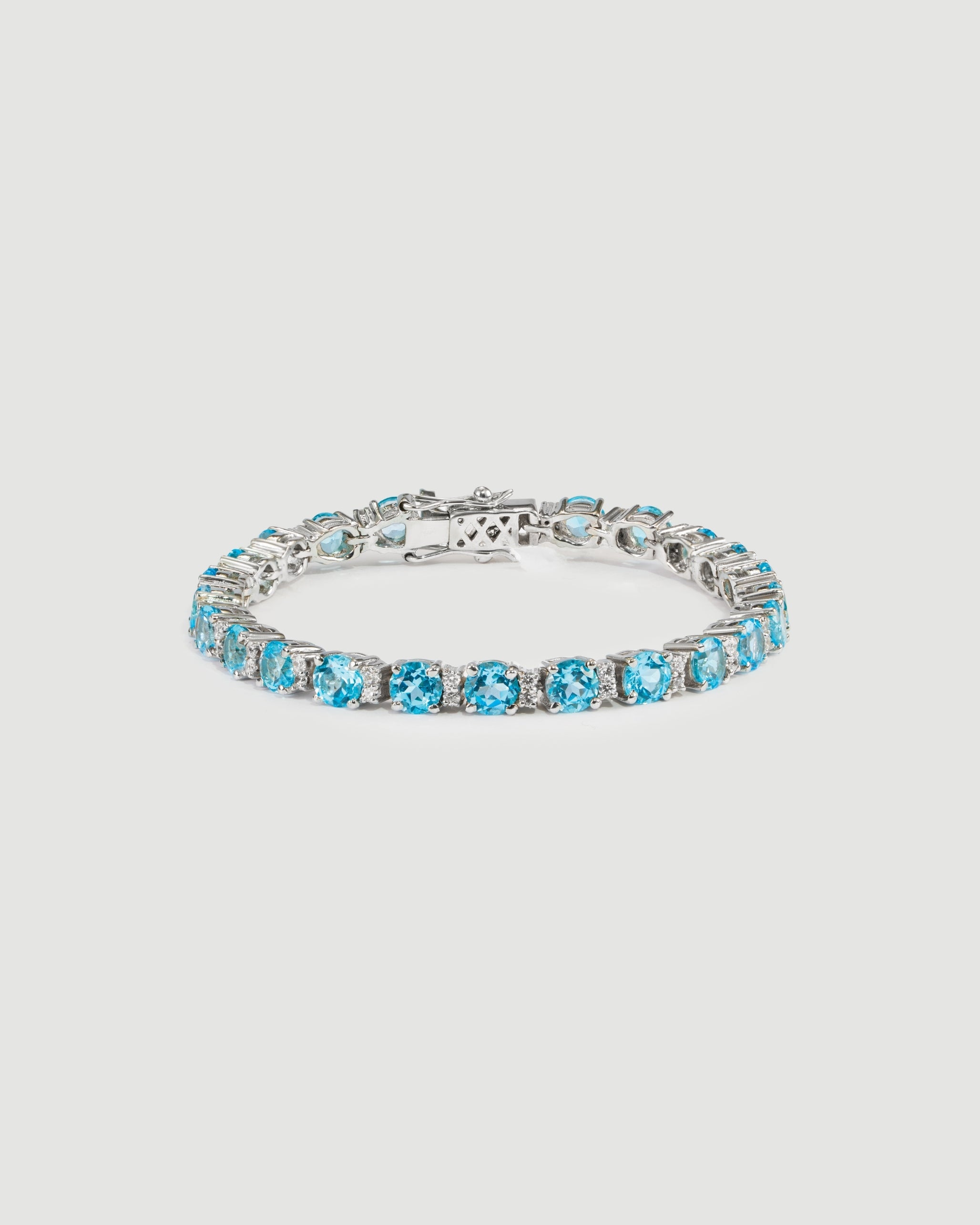 ATLAS: Blue Topaz Bracelet