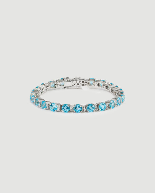 ATLAS: Blue Topaz Bracelet