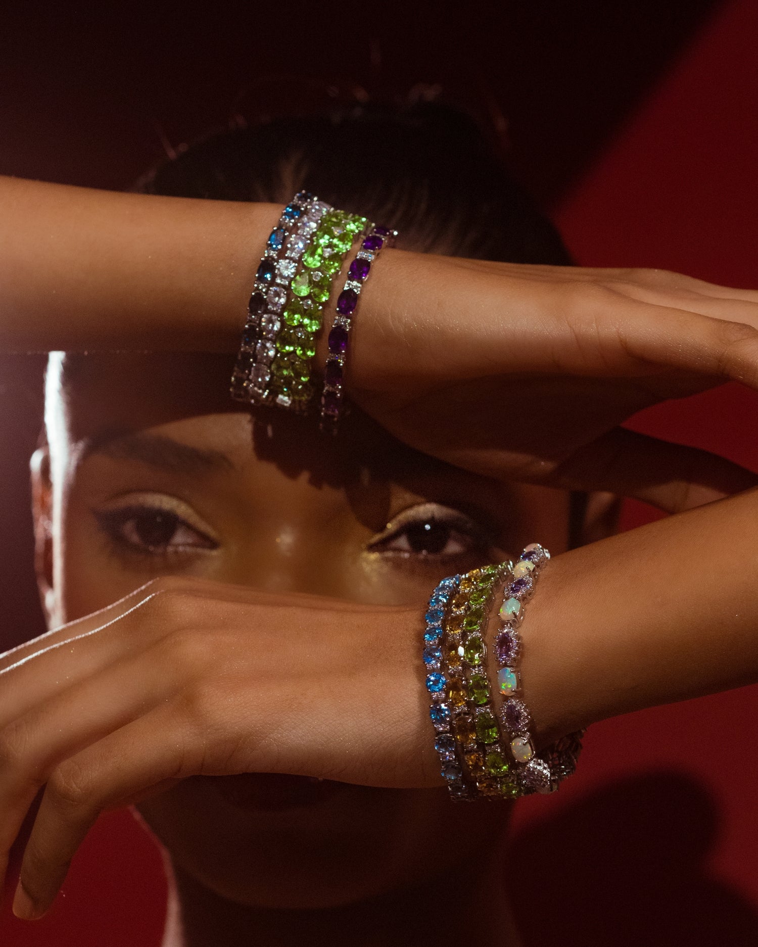 ATLAS: Blue Topaz Bracelet