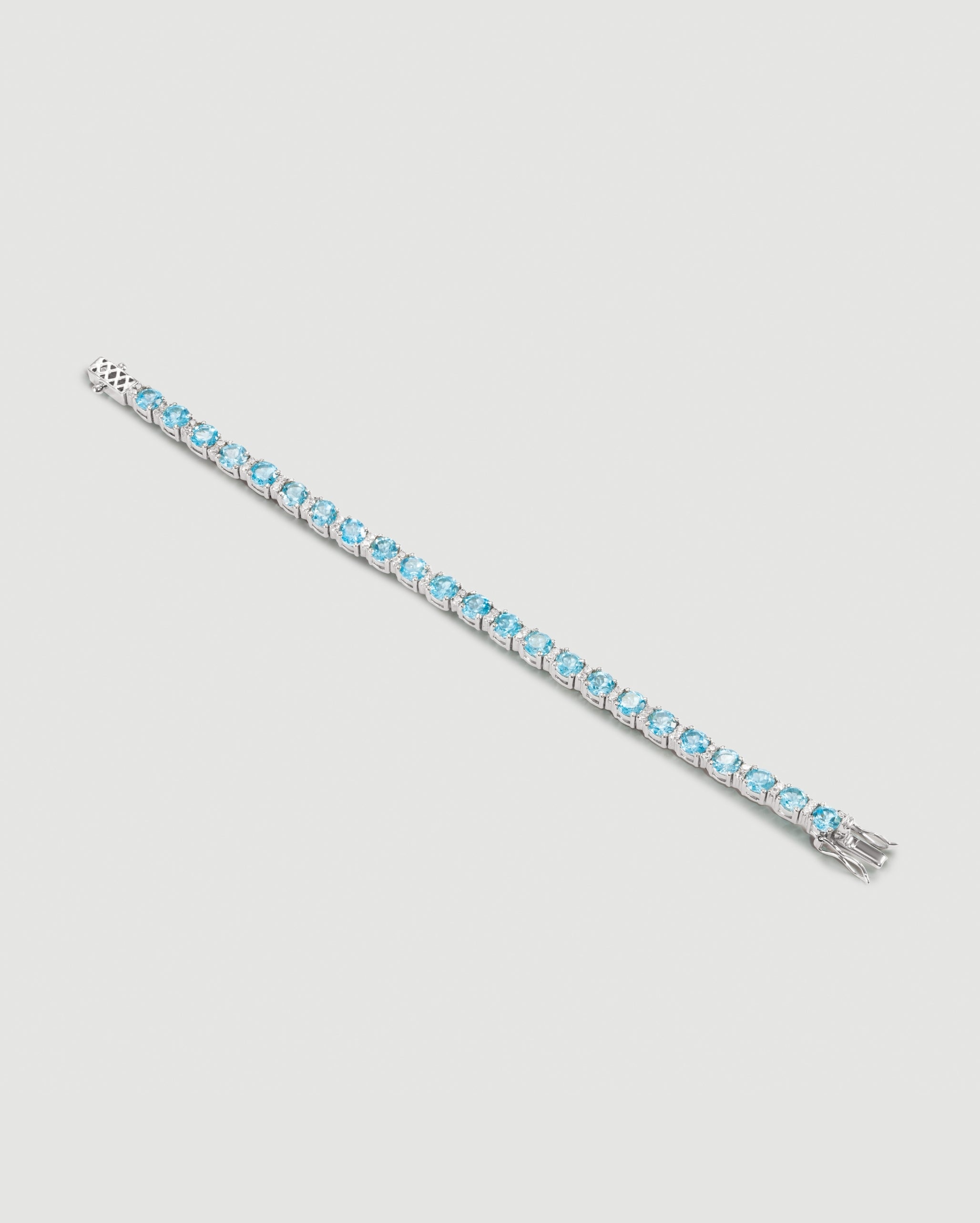 ATLAS: Blue Topaz Bracelet