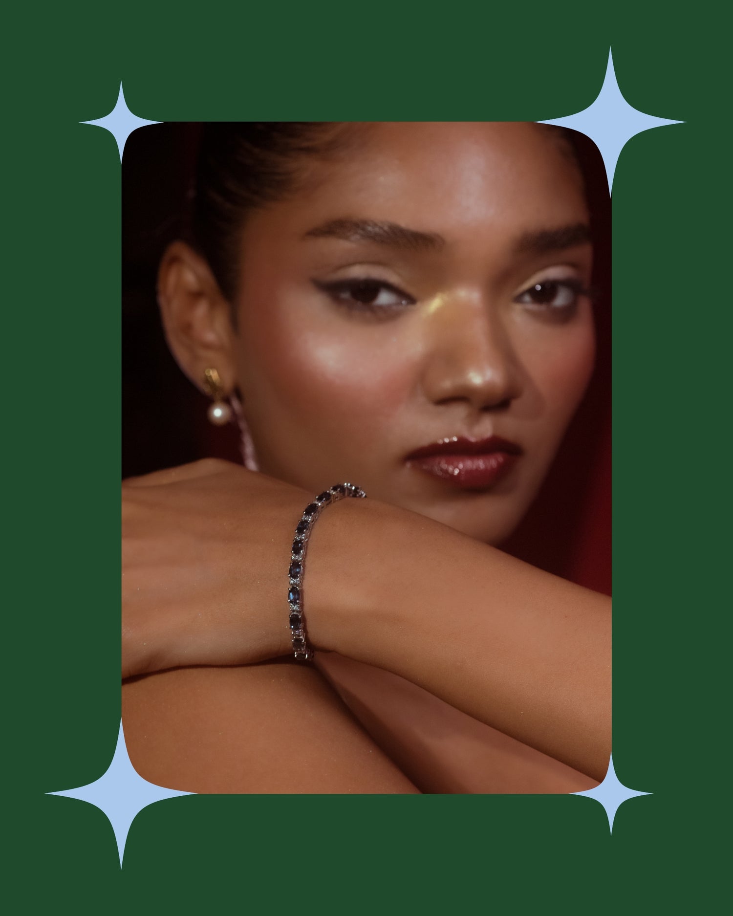 ATLAS: London Blue Topaz Bracelet