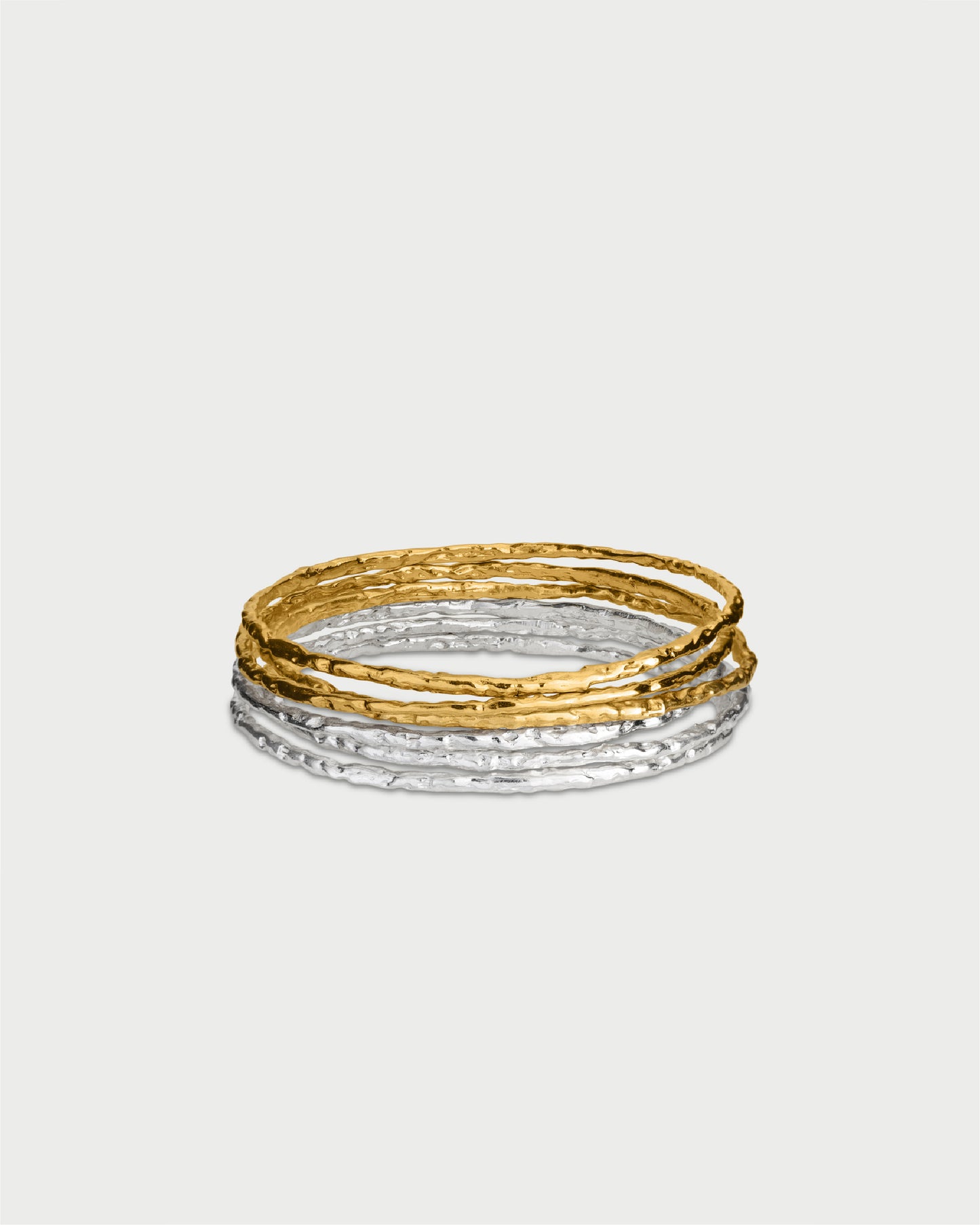 Tidal Ripples Bangle - Set of 2
