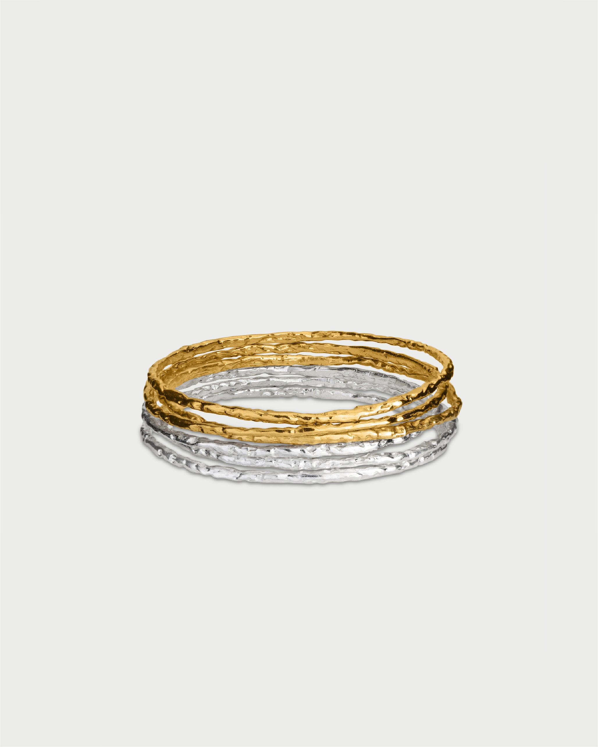 Tidal Ripples Bangle - Set of 2