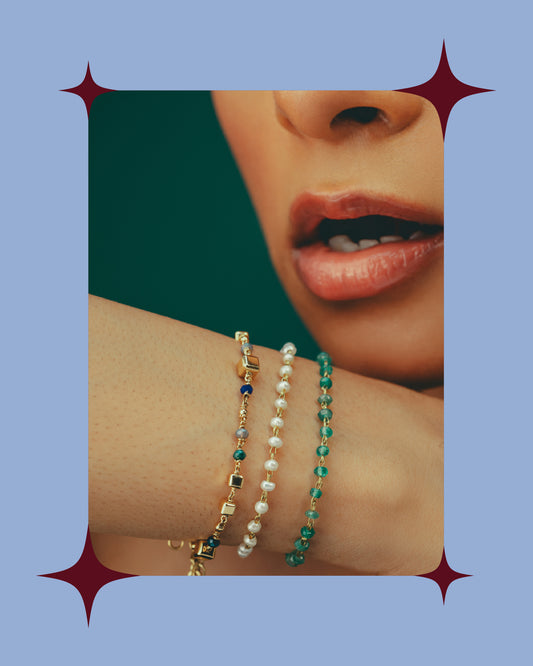 Ocean Lullaby Pearl Bracelet