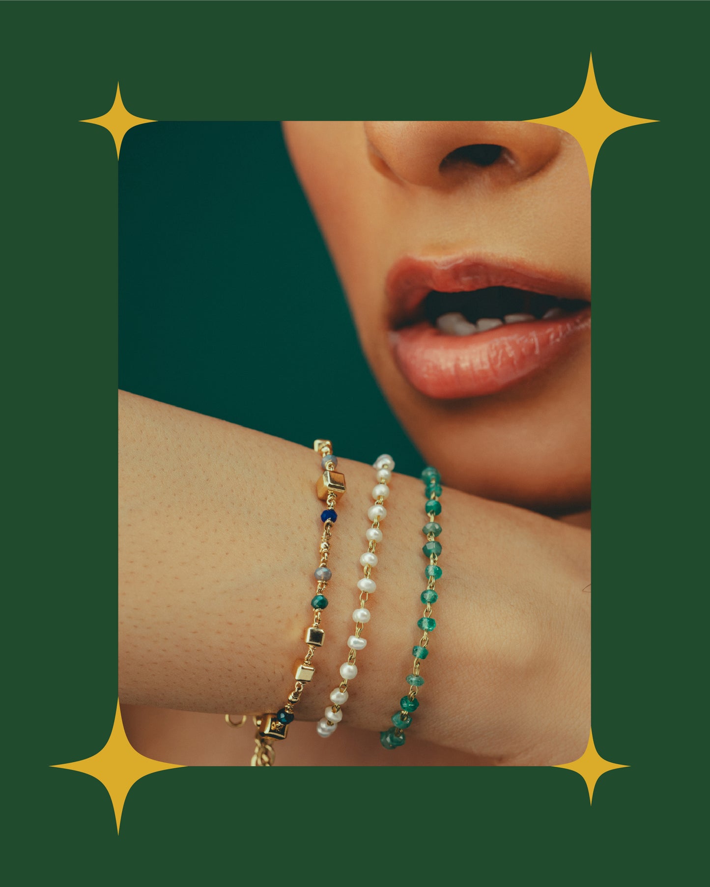 Timeless Tranquility Emerald Bracelet