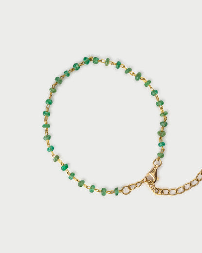 Timeless Tranquility Emerald Bracelet