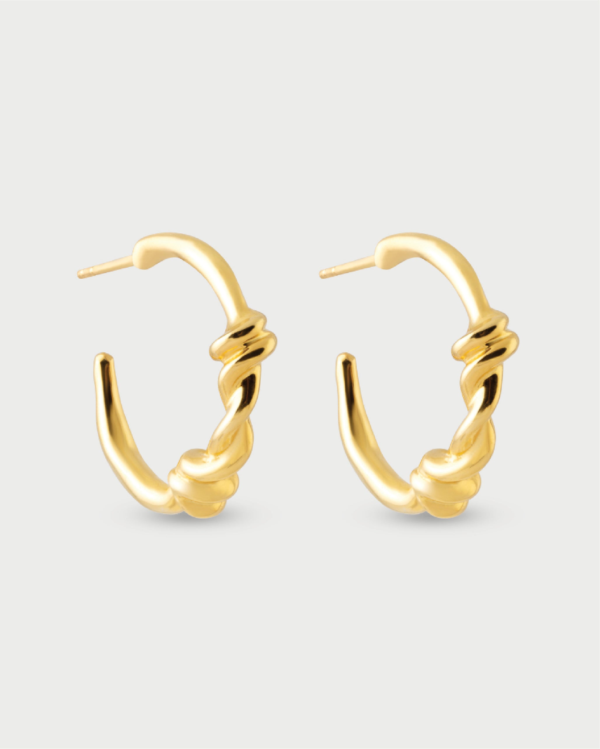The Twisted Bread Earrings