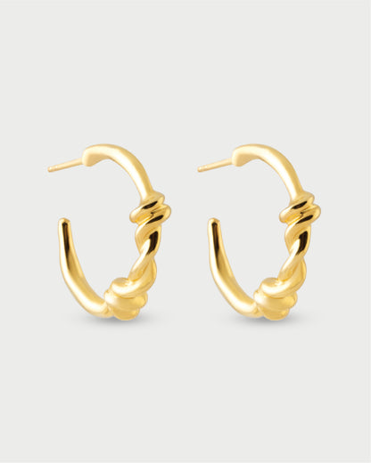 The Twisted Bread Earrings
