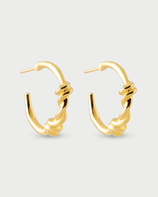 The Twisted Bread Earrings