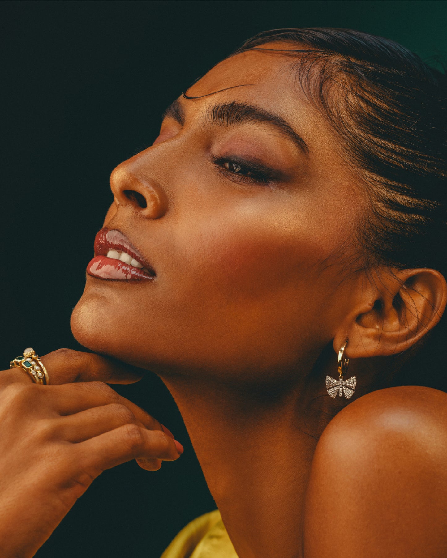 Chrysalis Diamond Earrings