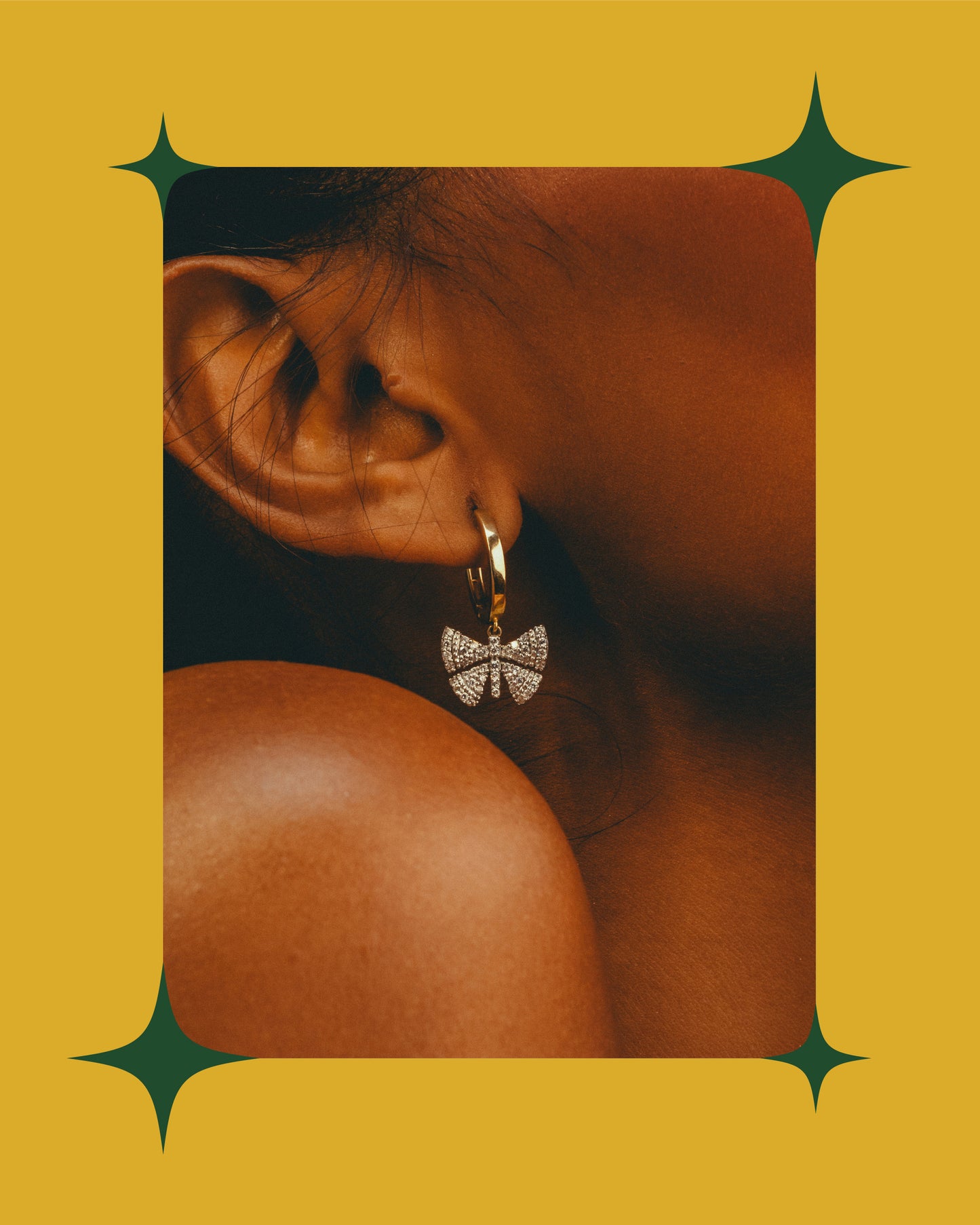 Chrysalis Diamond Earrings