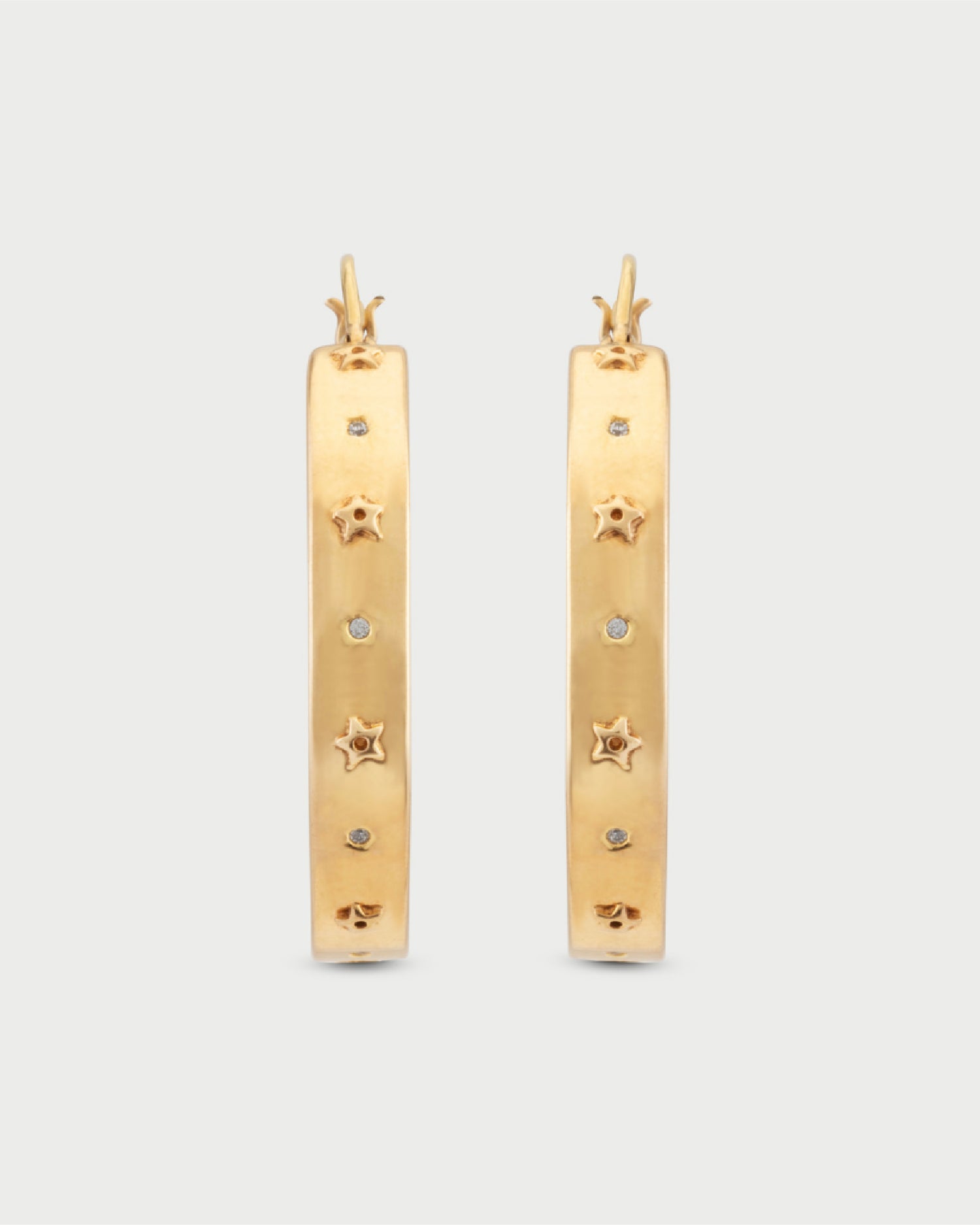 Starlit Hoop Earrings