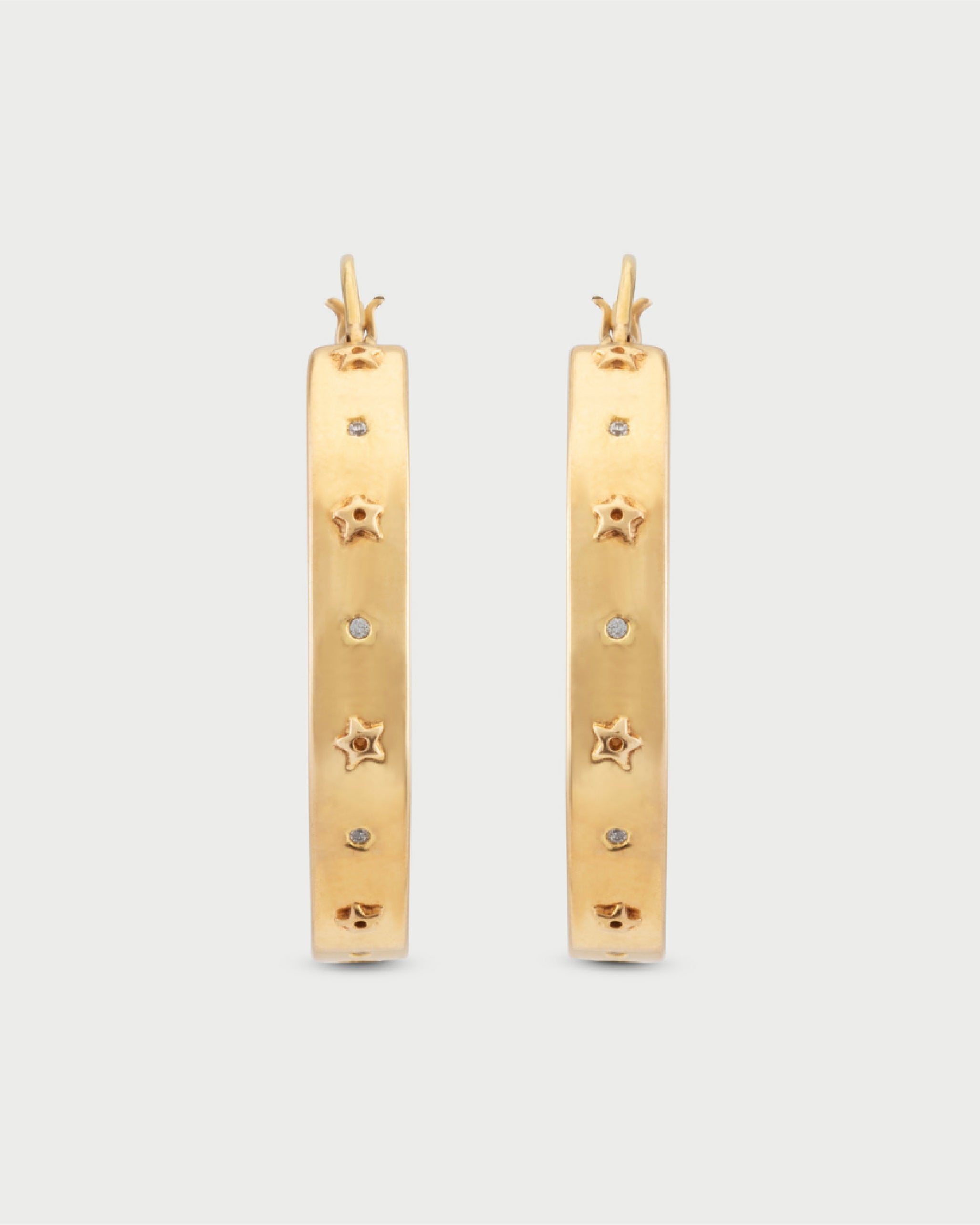 Starlit Hoop Earrings