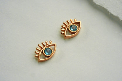Evil Eye Turkish Earrings