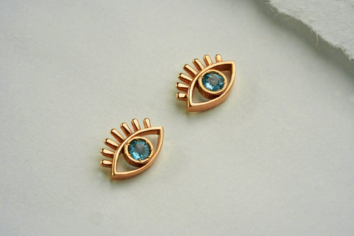 Evil Eye Turkish Earrings