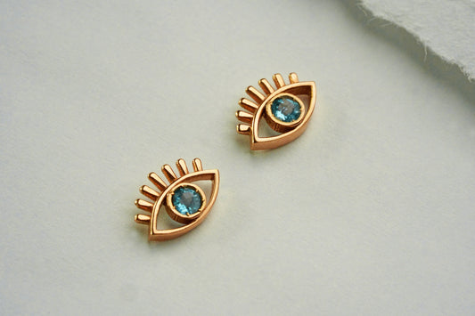 Evil Eye Turkish Earrings