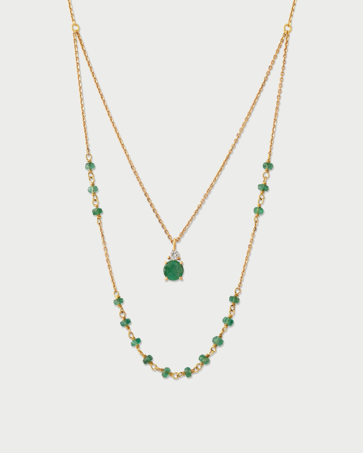 Diya Solitaire Pendant Alternate