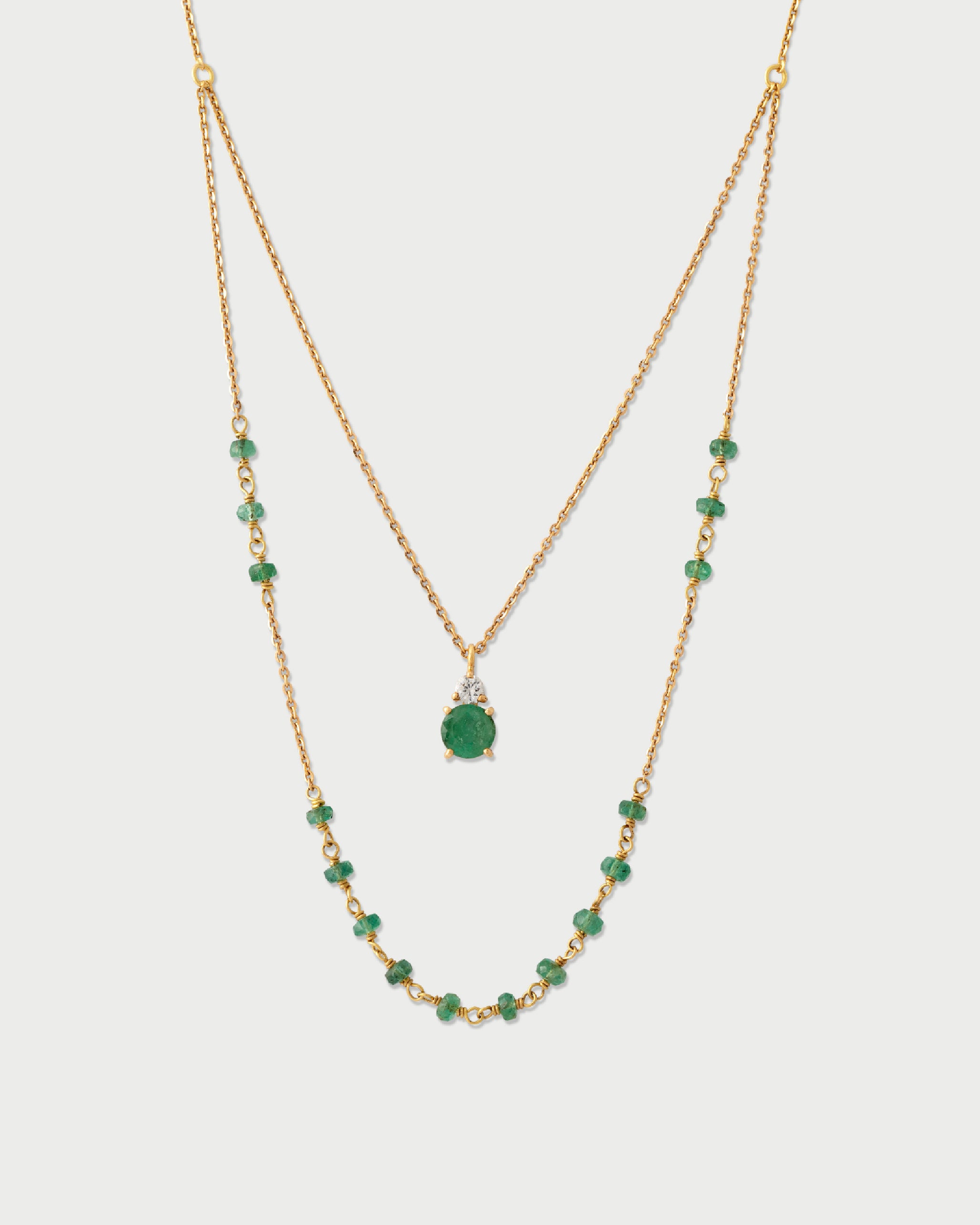 Luxe Emerald Necklace