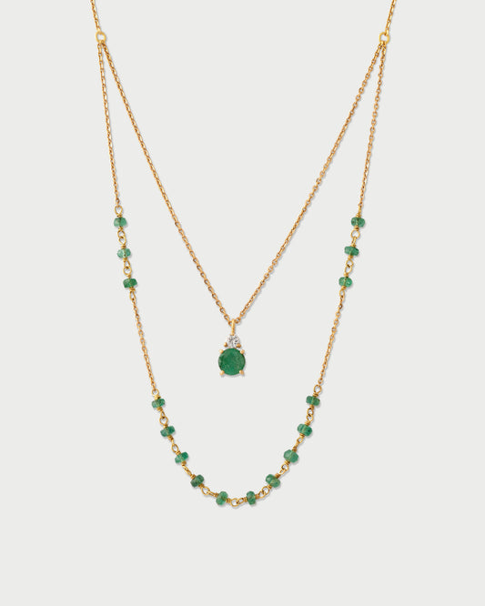 Luxe Emerald Necklace