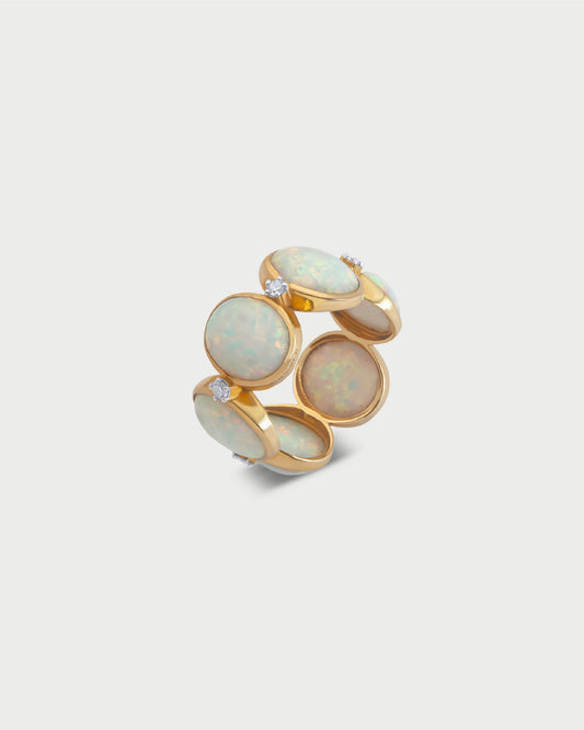 The Cake of Opals Ring