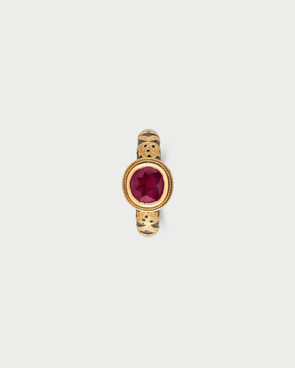 The Manama's Fiery Red Ring