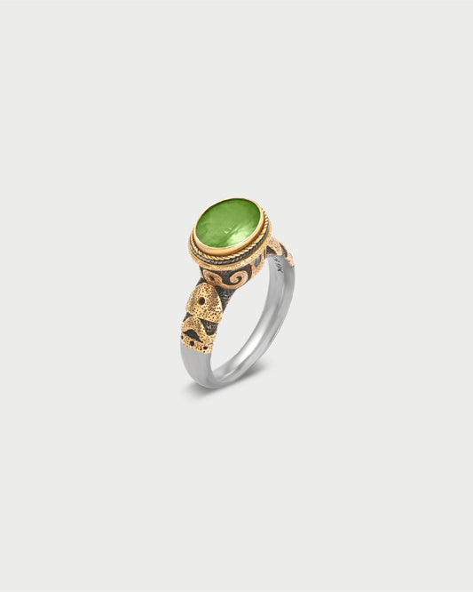 The Evening Peridot Ring