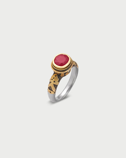 The Manama's Fiery Red Ring