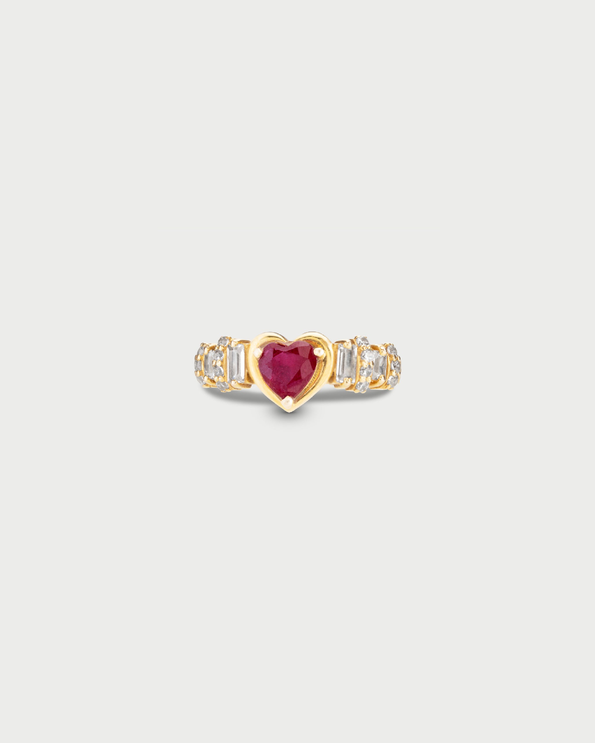 The Ruby Heartfire Ring