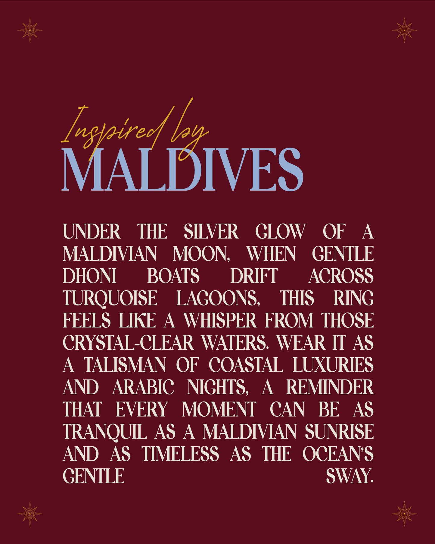 The Maldives Bliss Ring