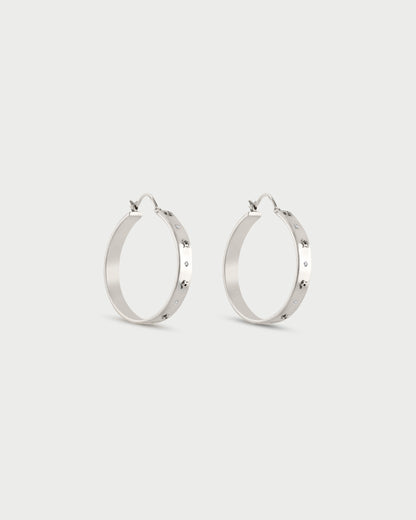 Starlit Hoop Earrings